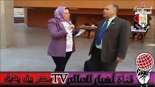 لقاء مع دكتور ايهاب المصرى فى المؤتمر العلمى الثالث لمركز تنمية القدرات بجامعة بنها