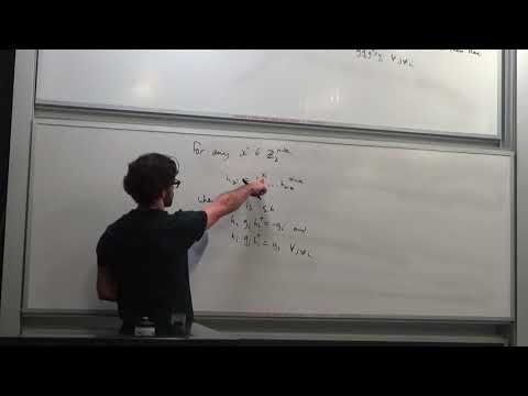 Isaac David Smith - Stabiliser formalism and the toric code