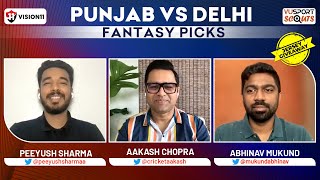 PBKS vs DC Fantasy Cricket Prediction ft Aakash Chopra | Punjab vs Delhi | VUSportScouts Ep.201