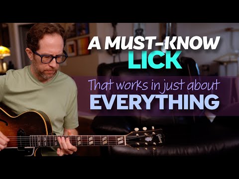 A must-know lick that works in just about everything! Blues, Country, Bluegrass  Guitar Lesson ML114