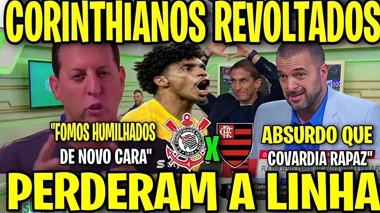 😡😡 BENJA E ZÉ ELIAS PERDERAM A LINHA " FOMOS HUMILH.. O FLAMENGO QUE CONTROLA O FUTEBOL BRASILEIRO!