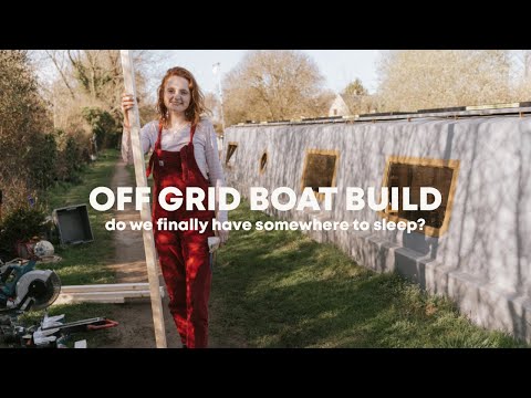 Building our off grid Narrowboat Home: This will make a BIG difference | this tiny life