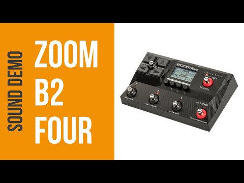 Zoom B2 Four - Sound Demo (no talking)