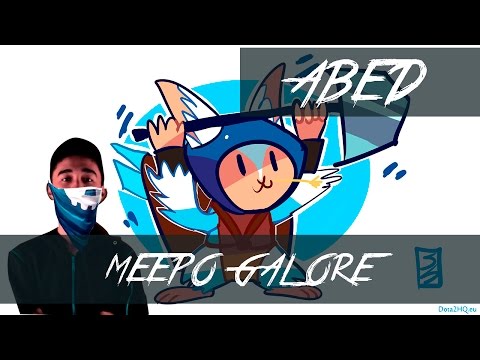 Abed Dota 2 [Meepo] - MEEPO GALORE !! - Pro Plays Pub (Full Game)