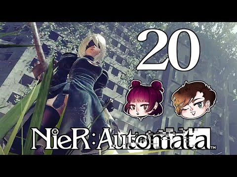 【Let's Play】NieR: Automata #20 - We Do a Number of Quests, Traversing Many Miles