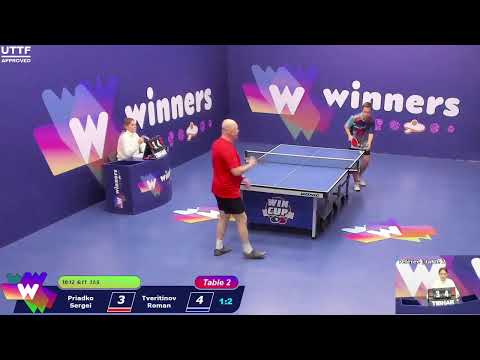 WINners CUP table 2  23.11 Priadko Sergei - Tveritinov Roman 13:30