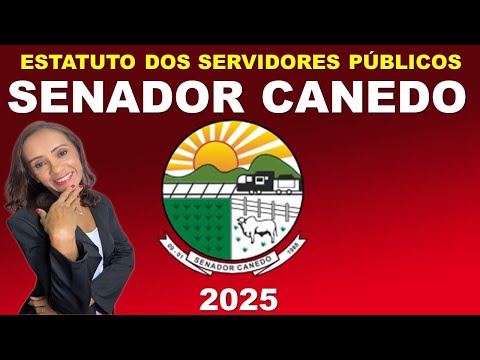 ESTATUTO DOS SERVIDORES SENADOR CANEDO RESOLUCAO DE QUESTOES/PROF.DELMA