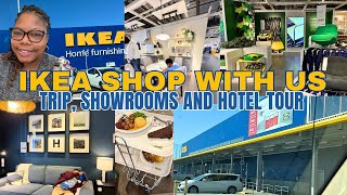 FIRST TIME AT IKEA - SHOP WITH US, BIRTHDAY TRIP, SHOWROOMS AND HOTEL ROOM TOUR