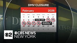 New York State DMV temporary shutdown begins Friday