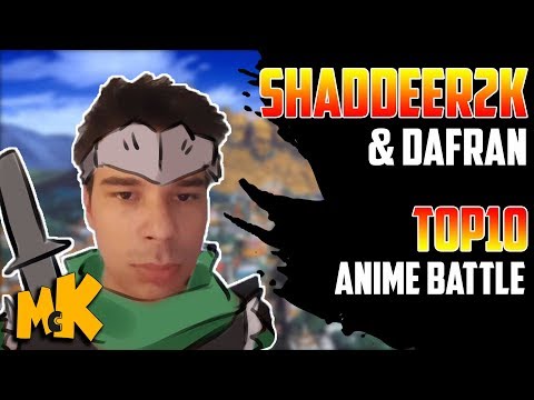 Shadder2k & Dafran | Top 10 Anime Battle | JJonak The Zenyatta Machine