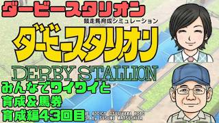 【ダビスタ】育成＆馬券対決 43育成編 楽しみましょう #競馬 #ダビスタ #ダービースタリオン #育成
