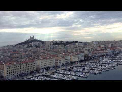 Vista de Marselha Vieux Port Ferris Wheel #1
