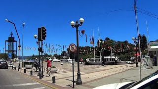 preview picture of video 'Recorriendo calles céntricas de Valdivia, Región de Los Ríos, Chile / Walking downtown streets'