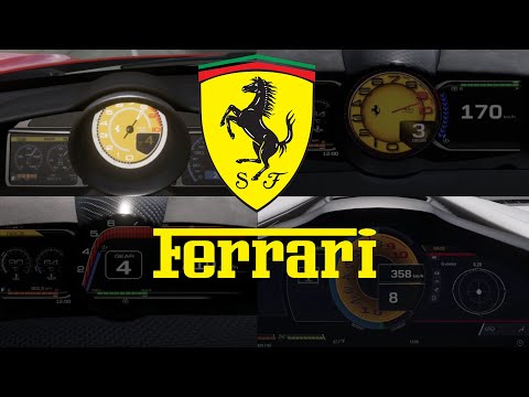 Top 10 Fastest FERRARI Acceleration Battle