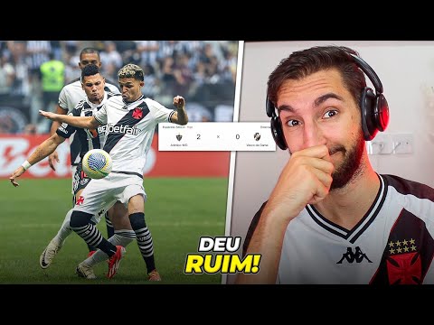 Vasco 0 x 2 Atlético Mineiro - DERROTA! TAVA BOM DEMAIS PRA SER VERDADE KKKK