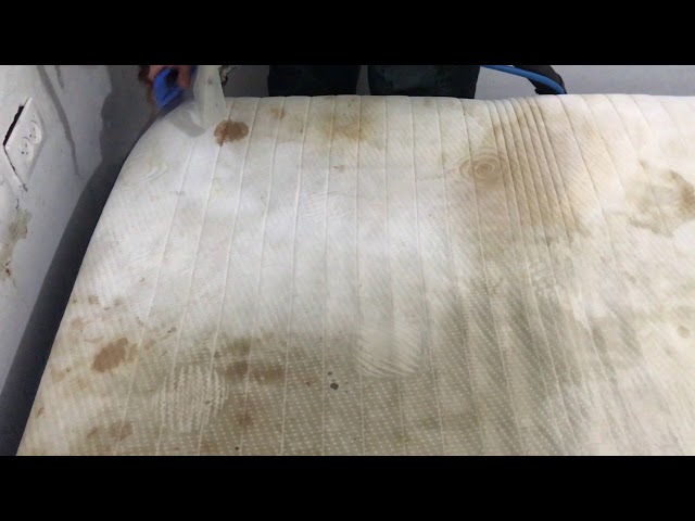 ניקוי והסרת כתמים ממזרון מוכתם ניקוי מזרון מוכתם