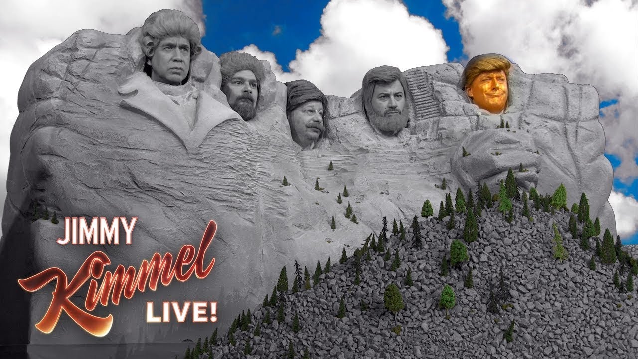 Donald Trump Added to Mount Rushmore - YouTube