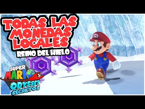 Secretos y Trucos Super Mario Odyssey #38 - Todas las monedas locales del Reino del Hielo