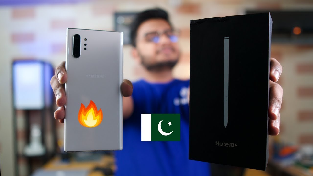 Samsung Note 10 + Unboxing & Price in Pakistan.