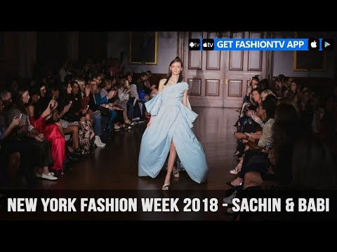 New York Fashion Week Spring/Summer 2018 - Sachin & Babi | FashionTV
