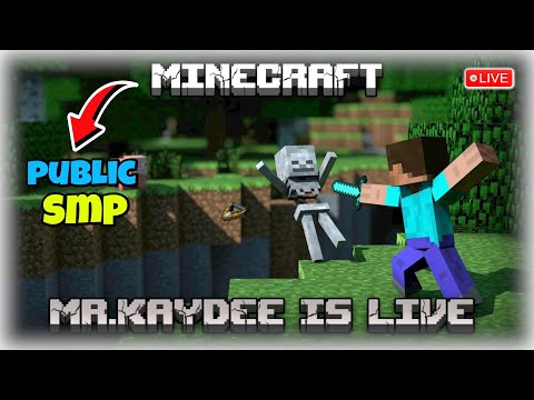 Insane Public SMP Minecraft Live Now - Click to Join the Madness!