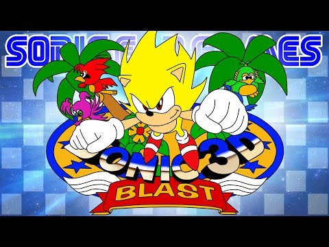 Super Sonic in Sonic 3D Blast - OS SABONETES DO CAOS | Sonic Fan Games #39