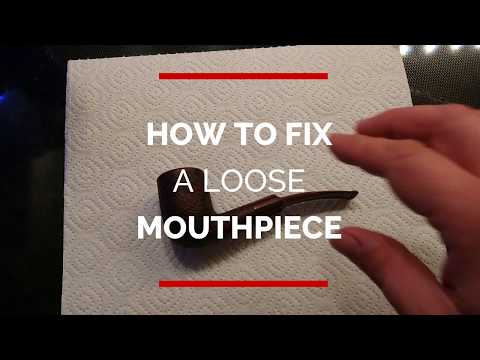 How to fix a loose stem on any tobacco pipe