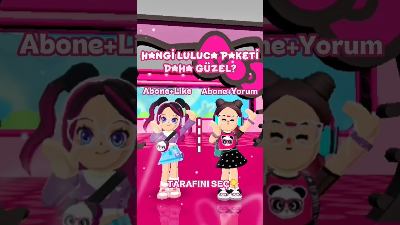 HANGİ LULUCA PAKETİ DAHA GÜZEL? TARAFINI SEÇ! #keşfet #pkxd #pkxduniversd #pkxdarquivos