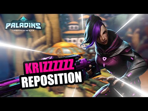 Krizzzzzz Kinessa Pro Competitive l GRANDMASTER l REPOSITION l PALADINS GAMEPLAY