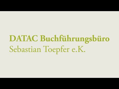 DATAC Buchführungsbüro Sebastian Toepfer e.K. Buchhaltung in Nidderau
