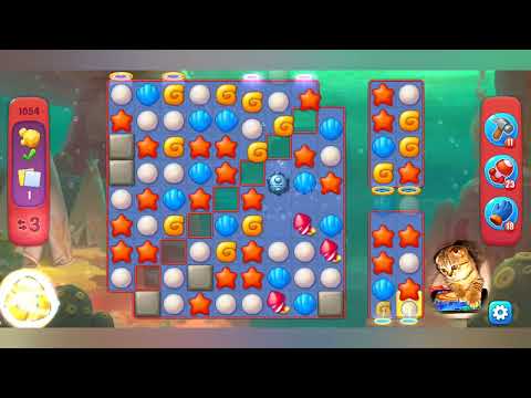 Fishdom 2022, no Boosters,  1054  level  -  прохождение без бустеров,  1054  уровень.