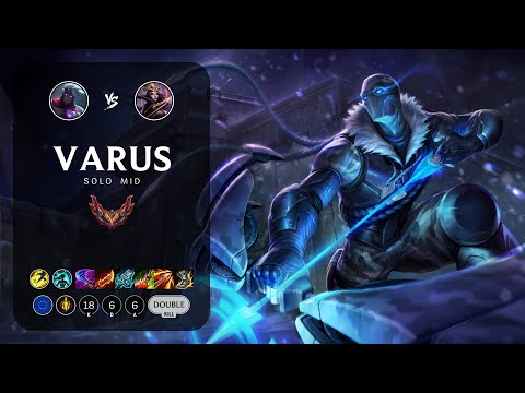 Varus Mid vs LeBlanc - EUW Grandmaster Patch 13.16