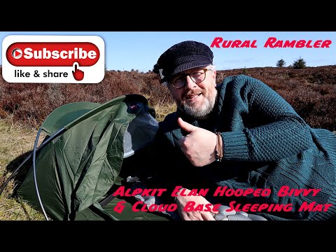 Alpkit Elan Hooped Bivvy Bag & Alpkit Cloud Base Sleeping Mat