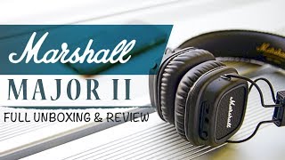 Marshall Major 2 - Awesome Bluetooth Headphones under $50 | Full Review and Unboxing