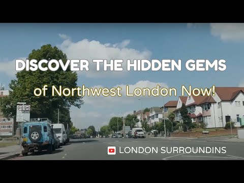 Golders Green to Finchley Central Drive | Northwest London Busy Streets