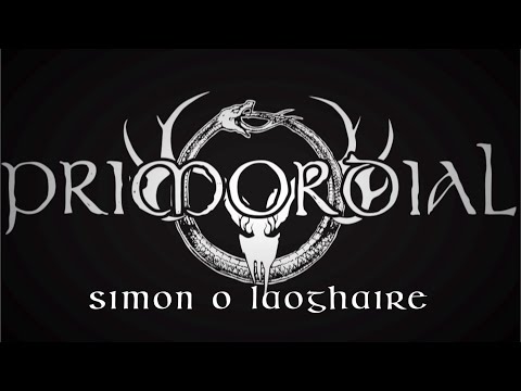 PRIMORDIAL - Simon gives a drum demonstration