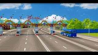 wheels on the bus go round and round song | disney nursery rhymes for children | kids songs