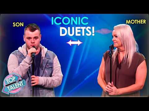 They Sang Together One of The Best DUETS Judges Ever Heard...WOW!