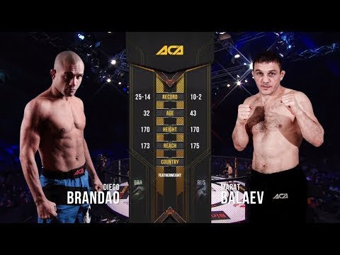 Marat Balaev vs Diego Brandao full fight