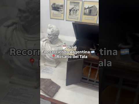 Día 6 Recorriendo 🇦🇷 visité el museo de la ciudad y me quedé conociendo Rosario del Tala