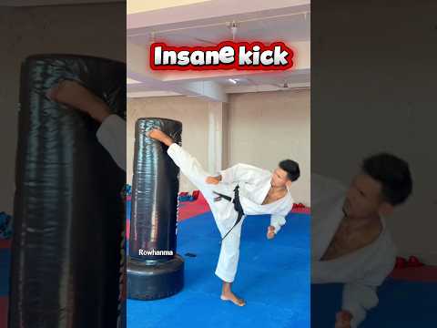INSANE KICKS🔥🫪 #kick #taekwondo #kickboxing #karate #kyokushin #mma #muaythai #martialarts #short