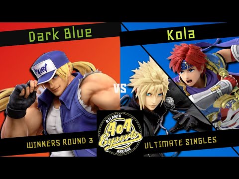 SSBU - 4o4 Smash Night 11 - ExS| Dark Blue (Terry) vs Kola (Roy, Cloud) - Winners Round 3
