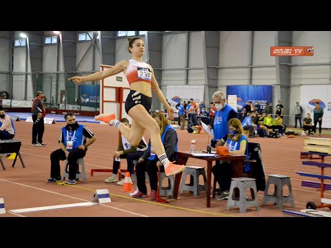 Milica Gardašević  - 6.34m | Dvoransko prvenstvo Srbije 2021 | skok udalj