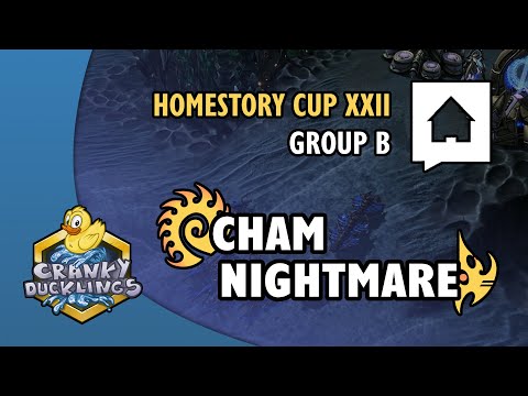 Cham vs NightMare - ZvP | HomeStory Cup XXII: Group Stage | EPT StarCraft 2 Tournament