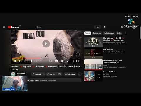 Reaccionando a Indiomar ❌ Jay Kalyl ❌ Niko Eme ❌ Pauneto   Luna 🌚 “Remix” Video Oficial