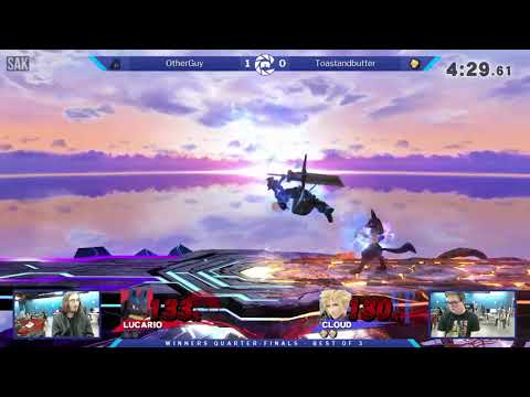 The Smash Lab 113 Winners Quarters - OtherGuy (Lucario/Lucas) vs ToastandButter (Cloud)