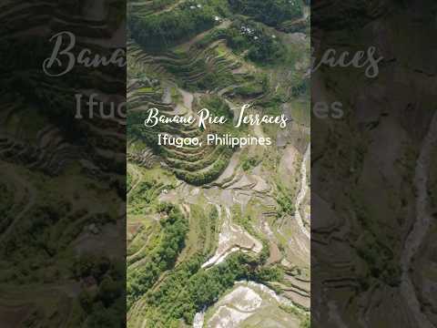 Revelando a maravilha encantadora: Banaue Rice Terraces, a joia escondida das Filipinas! #trendingtravel