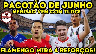 REFORÇOS NO FLAMENGO - FLAMENGO MIRA 4 REFORÇOS