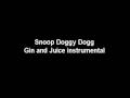 Snoop Doggy Dogg - Gin and Juice instrumental ...
