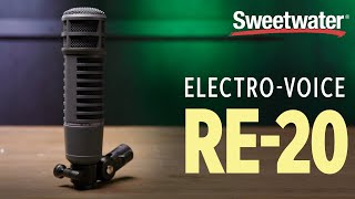 Video thumbnail for Electro-Voice RE20: Getting the Most Out of Your Gear by Sweetwater